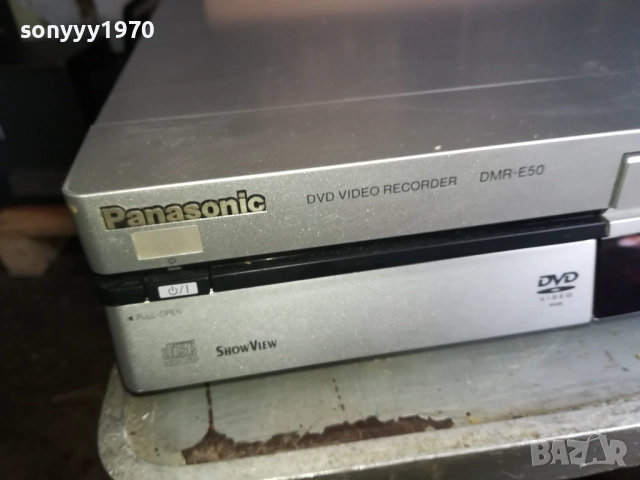 PANASONIC DMR E-50EG DVD RECORDER-ВНОС SWISS 0911251644LCHERY2, снимка 7 - Плейъри, домашно кино, прожектори - 52352532