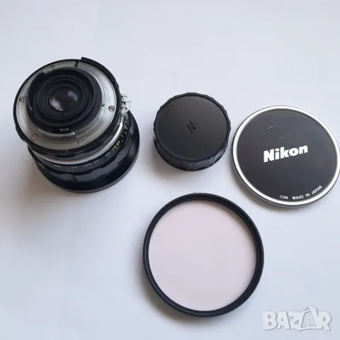 Обектив Nikon Nikkor-Ud Auto 1: 3.5 F=20 mm, снимка 6 - Обективи и филтри - 48689836
