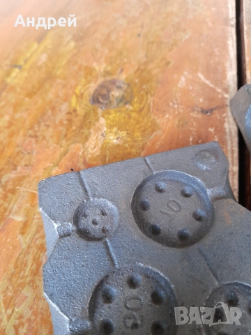 Стар калъп за риболовни тежести,олово, снимка 5 - Други ценни предмети - 53088294