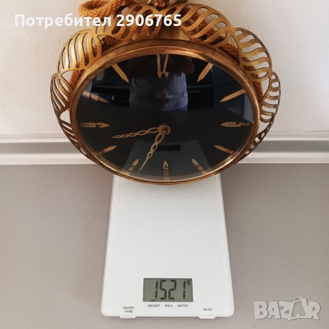 Стенен часовник FM Sonneberg работещ, снимка 12 - Антикварни и старинни предмети - 42522045