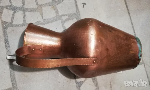 Голяма, бронзова амфора - Germany, снимка 4 - Антикварни и старинни предмети - 36879717