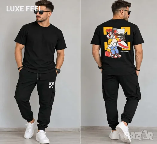 Off White◾ Мъжки Комплекти ◾, снимка 3 - Спортни дрехи, екипи - 55995024