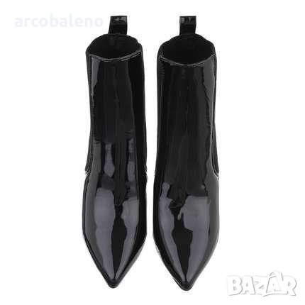 Дамски боти на висок ток, 2цвята , снимка 5 - Дамски боти - 42069336