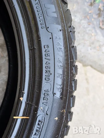 Като НОВА! Единична премиум гума Michelin CrossClimate 245/45 R19 , снимка 4 - Гуми и джанти - 55831638