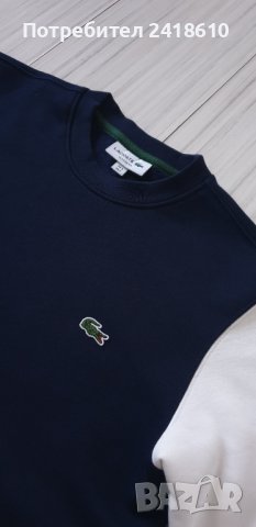 Lacoste Classic  Fit Cotton Mens Size 3 - S НОВО! ОРИГИНАЛ! Мъжка Блуза!, снимка 10 - Спортни дрехи, екипи - 42812424