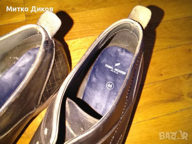 Daniel Hechter Франция пръскани обувки естествена кожа размер №44 стелка 28см, снимка 10 - Официални обувки - 38428362