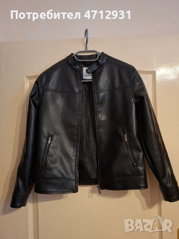 Кожено яке за момче, снимка 2 - Детски якета и елеци - 53295250