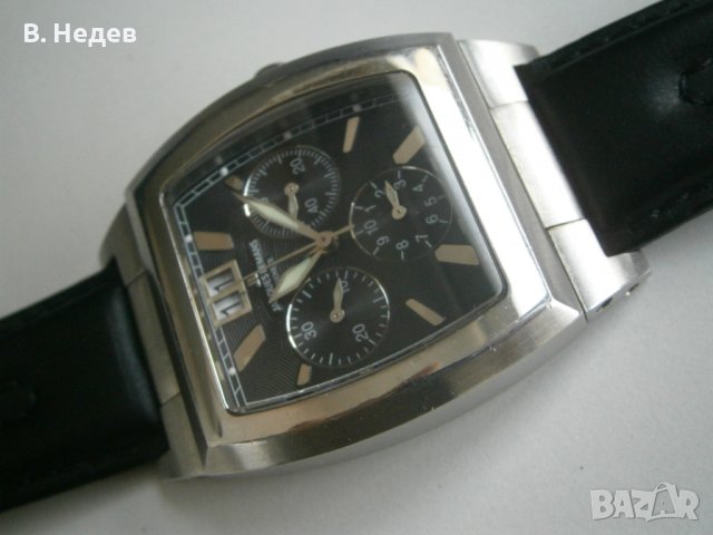 Jaques Lemans Geneve, Swiss Quartz chronograph, Swiss made, снимка 6 - Мъжки - 39959652