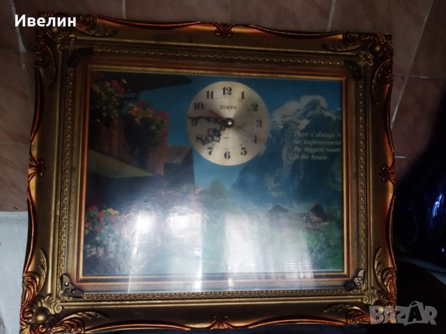 картина-часовник, снимка 2 - Декорация за дома - 30464366