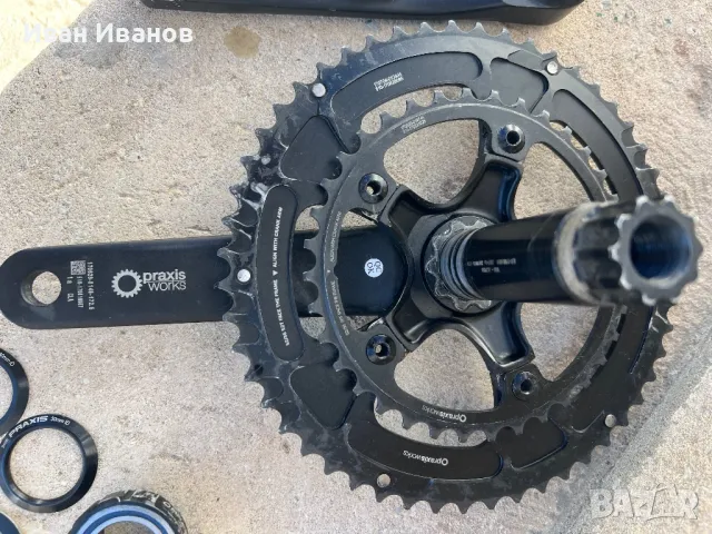 Шосеен курбел с POWERMETER PRAXIS WORKS, снимка 3 - Части за велосипеди - 47730426