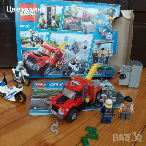 Lego City 60137 - Проблем с влекач, снимка 4 - Конструктори - 44926447