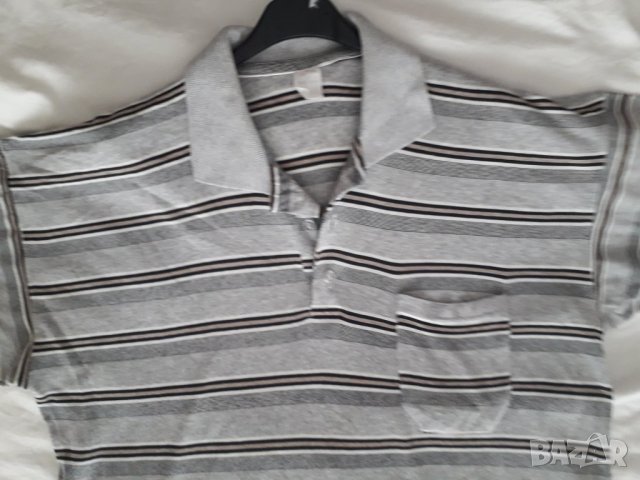 Мъжка лятна блуза с къс ръкав Калвин Клайн 100 % памук, снимка 4 - Блузи - 29607853
