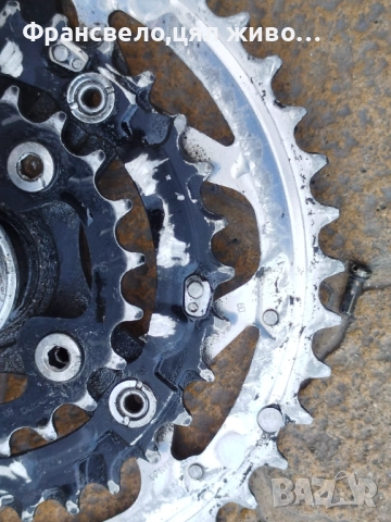 Курбел със средно движение за велосипед колело Shimano deore fc m 572, снимка 3 - Части за велосипеди - 51253405