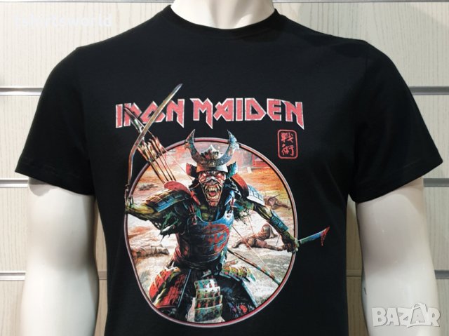 Нова мъжка тениска на музикалната група IRON MAIDEN - Senjutsu Album Palace Circle, снимка 11 - Тениски - 37106815