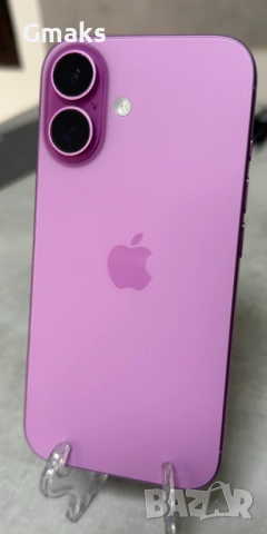 Iphone 16 128GB Pink 91 % като нов 1 год. Гаранция, снимка 2 - Apple iPhone - 53284014