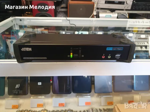 KVMP превключвател ATEN CS1782A 2-портов, снимка 3 - Други - 48537033