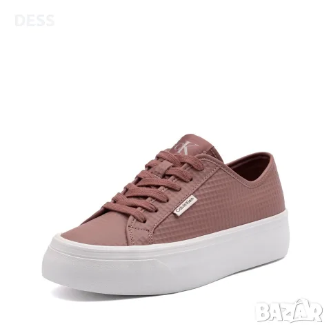 Calvin Klein Vulc Flatf LaceUp Text Leather
- Дамски оригинални кецове