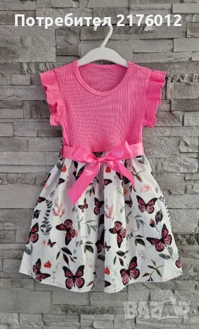 Роклички р.104-110, снимка 4 - Детски рокли и поли - 49856718