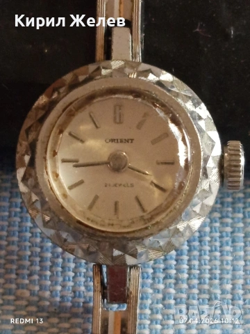 Стар механичен часовник ORIENT много красив за КОЛЕКЦИЯ 52632, снимка 2 - Антикварни и старинни предмети - 54118727