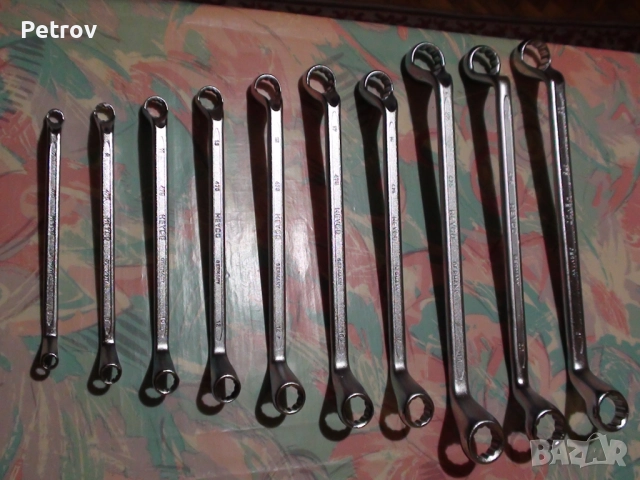 HEYCO No.475 - MADE IN GERMANY - ORIGINAL HEYCO - ЧИСТО НОВ PROFI Комплект 10 броя Звездогаечен Ключ, снимка 7 - Ключове - 52241207