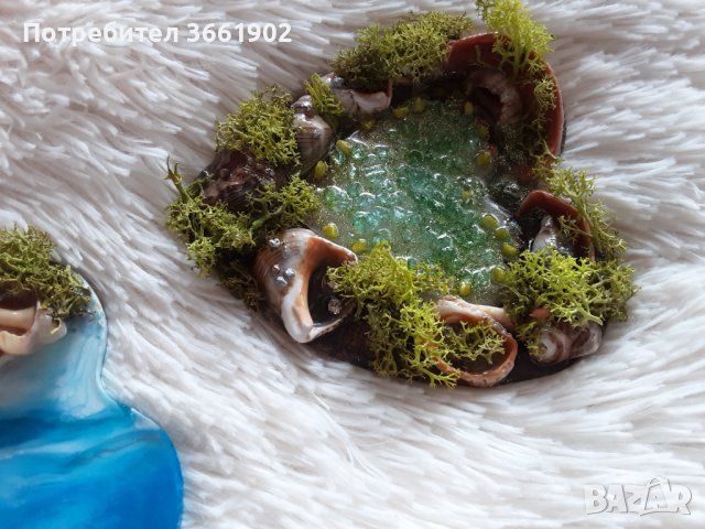 Ръчна изработка сърце морски стил , снимка 4 - Декорация за дома - 39895916