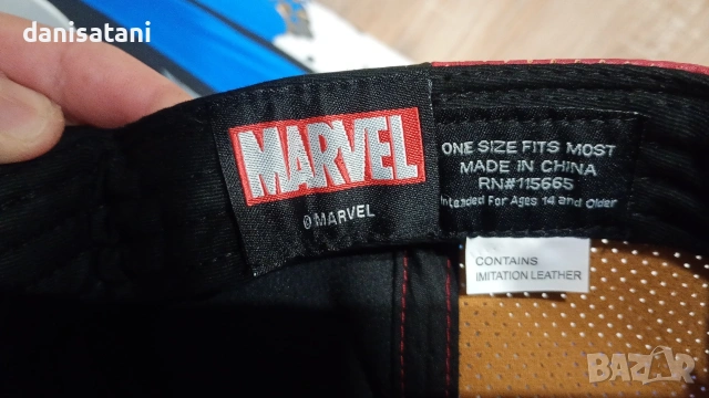 Мъжки лятни шапки Deadpool Snapback и метална табела, снимка 8 - Шапки - 54017906