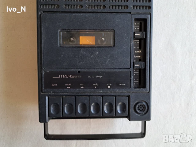 Касетофон Mars CR-2500- за ремонт., снимка 3 - Радиокасетофони, транзистори - 50796778