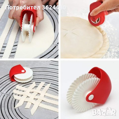 Валяк за рязане и декориране на тесто, снимка 8 - Форми - 39988713