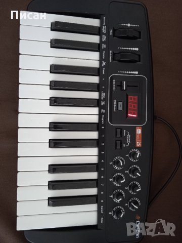 CARRILON control 25 - USB/MIDI контролер/клавиатура, снимка 4 - Синтезатори - 33777419