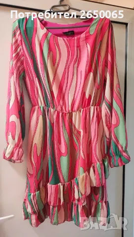 Орг.свежа пролетно-лятна рокля S размер!