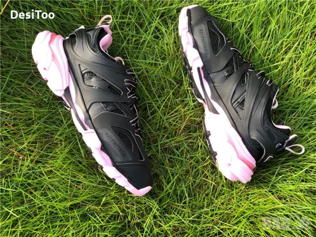 Balenciaga Track Sneaker "Black/Pink" , снимка 7 - Маратонки - 54362298