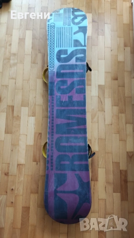 Сноуборд Rome Factory Rocker с автомати Union, снимка 3 - Зимни спортове - 53884901