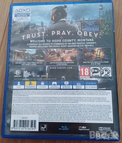 Far Cry 5 PS4 (Съвместима с PS5), снимка 2 - Игри за PlayStation - 42440025