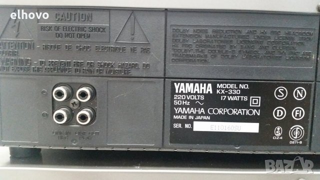Стерео усилвател, тунер, дек, CD player Yamaha, снимка 7 - Ресийвъри, усилватели, смесителни пултове - 29938622