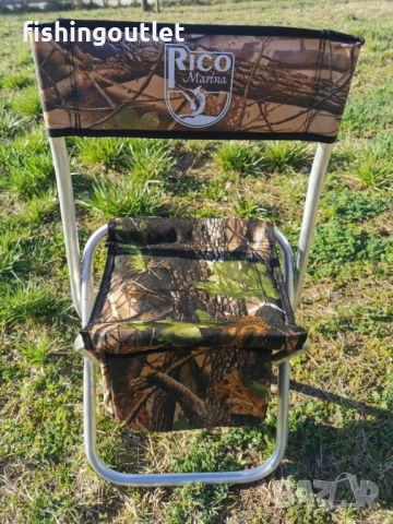 Сгъваем стол с раница за лов, риболов и туризъм, снимка 5 - Такъми - 36514102