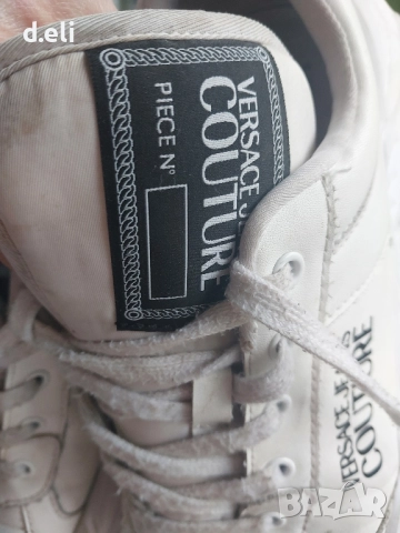 VERSACE Couture Original Size 43-44 Кожени сникърси , снимка 7 - Спортни обувки - 51401990