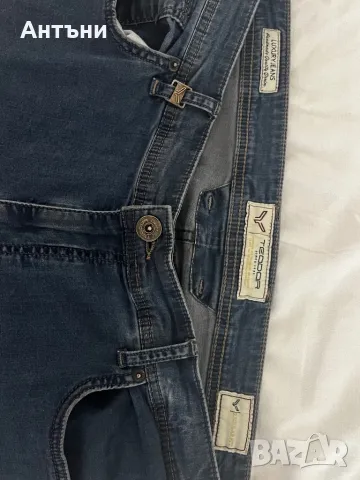 Тъмно сини denim дънки от Teoddor, снимка 3 - Дънки - 48625264
