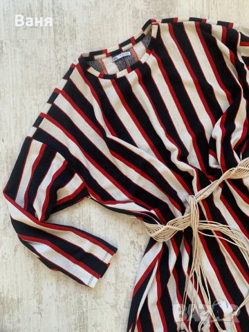 Дамска рокля с колан zara, снимка 2 - Рокли - 38253701