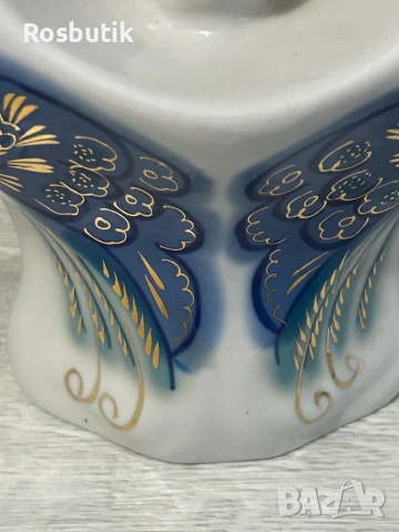 Старинен съветски порцеланов свещник 