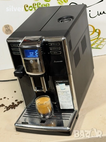 Кафемашина кафе автомат Saeco Incanto с гаранция, снимка 7 - Кафемашини - 53265774