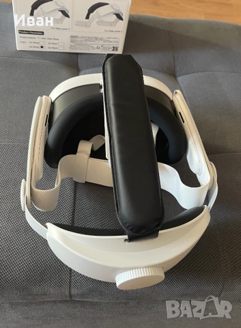 Продавам T1 Elite headstrap за Meta Quest 3 – чисто нов., снимка 4 - Други игри и конзоли - 54043675