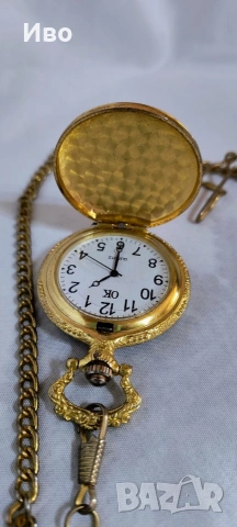 Красив джобен часовник с капаче , снимка 2 - Мъжки - 53131416