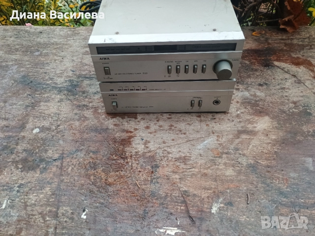 AIWA Micro System. P30-Power Amplifier,  R30-Tuner., снимка 2 - Ресийвъри, усилватели, смесителни пултове - 52581087