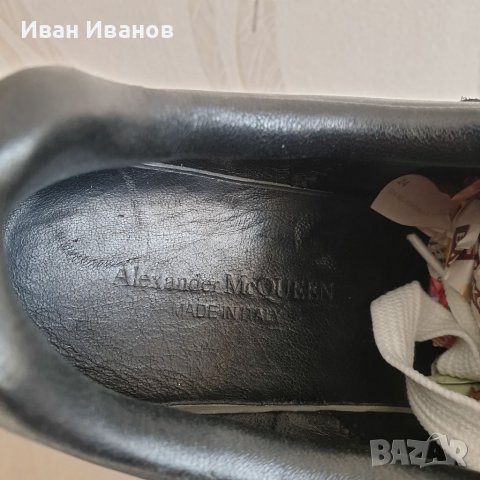 оригинални  сникърси  Alexander McQueen номер 39 , снимка 8 - Маратонки - 39920165