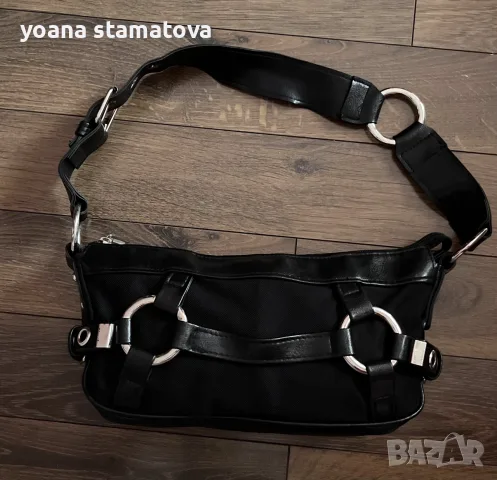 Vintage чанта от изкуствена кожа, снимка 2 - Чанти - 55770740