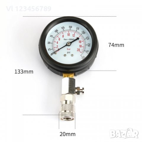 Тестер за измерване налягането на масло и/или горивна система - 5 мод, снимка 5 - Индустриална техника - 22735550