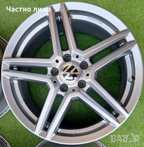 Продавам 4бр 18-ки джанти за Фолксваген Пасат, Тигуан, Шаран, Голф , снимка 5 - Гуми и джанти - 55921858