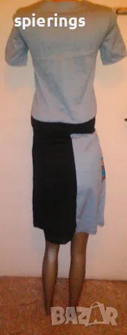 Рокля с къс ръкав "Levi's" 100% памук, size S, снимка 2 - Рокли - 49962201