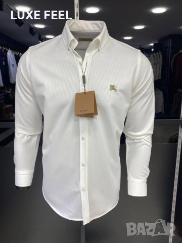 Мъжки Ризи ⚜️GANT LACOSTE BURBERRY , снимка 2 - Ризи - 52642041