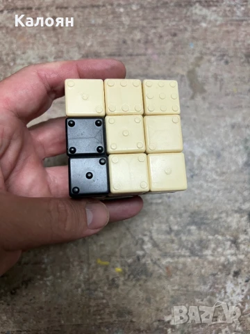 Рубик кубче тип зарчета в черно и бяло, снимка 4 - Други игри - 51112301